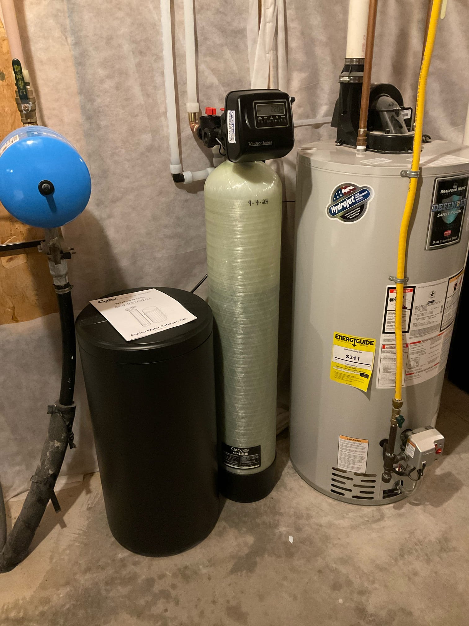 Installation of a New Capital Water Softener in Holmen, WI